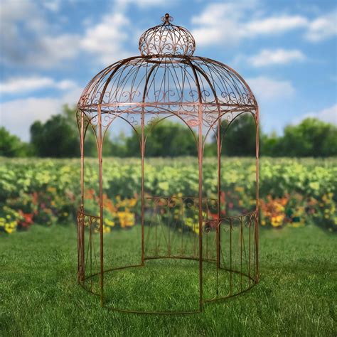 metal round gazebo